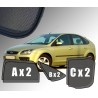 Cortinas solares - Ford Focus MK2 Hatchback 5 Portas (2004-2007)