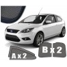 Cortinas solares - Ford Focus MK2.5 Hatchback 3 Portas (2008-2007)