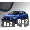 Cortinas solares - Honda Civic X Hatchback (2015-presente)